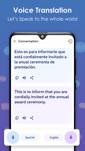 اسکرین شات 1 برنامه Translate: Language Translator