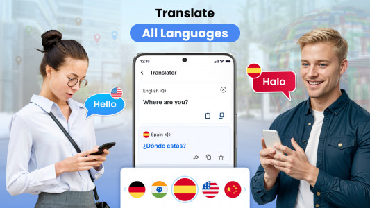 اسکرین شات برنامه AI Translate All Languages 5