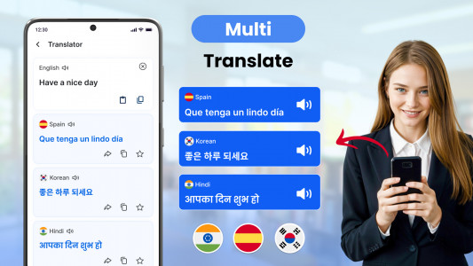 اسکرین شات برنامه AI Translate All Languages 6