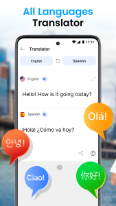 اسکرین شات برنامه AI Translate All Languages 2