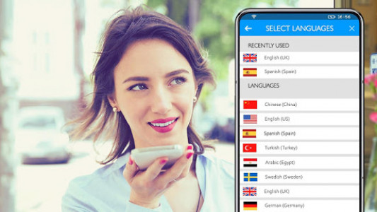 اسکرین شات برنامه Translate All Language-Voice & Text translator app 4