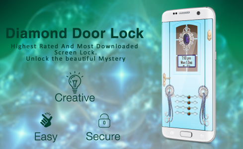 اسکرین شات برنامه Diamond Door Lock 1