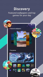 اسکرین شات 3 برنامه XOS Launcher -Cool Stylish