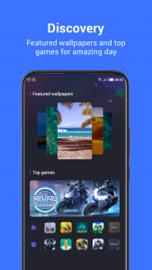 اسکرین شات برنامه HiOS Launcher - Fast 3