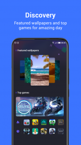 اسکرین شات 3 برنامه HiOS Launcher - Fast