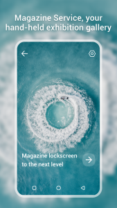 اسکرین شات 1 برنامه Magazine Lockscreen HiOS