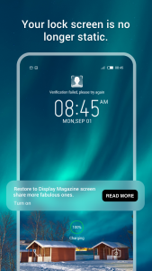 اسکرین شات 3 برنامه Magazine Lockscreen HiOS