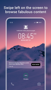 اسکرین شات 4 برنامه Magazine Lockscreen HiOS