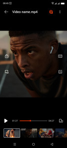 اسکرین شات 2 برنامه Visha-Video Player All Formats