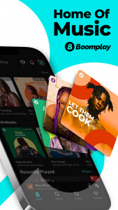 اسکرین شات 1 برنامه Boomplay Lite:Music Downloader