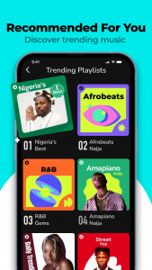 اسکرین شات 3 برنامه Boomplay Lite:Music Downloader