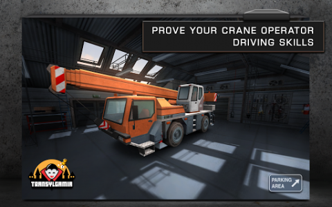 اسکرین شات بازی Construction Crane 3D Parking 3