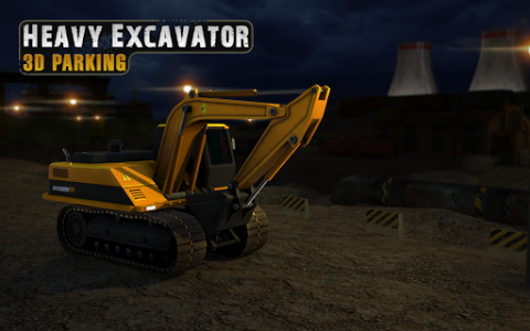 اسکرین شات بازی Heavy Excavator 3D Parking 1