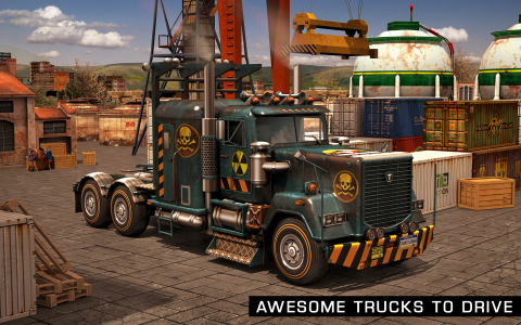 اسکرین شات بازی Skill3D Parking Thunder Trucks 3