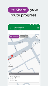 اسکرین شات 4 برنامه Moovit: Bus & Rail Timetables