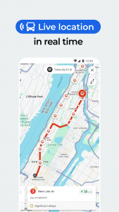 اسکرین شات برنامه Moovit: Bus & Public Transit 1