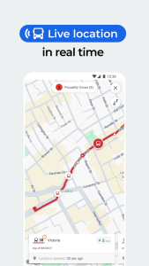 اسکرین شات 1 برنامه Moovit: Bus & Rail Timetables