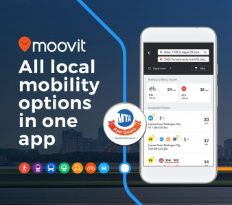اسکرین شات 1 برنامه Moovit: Transit & Bus Tracker