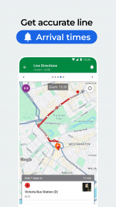 اسکرین شات برنامه Moovit: Bus & Rail Timetables 2