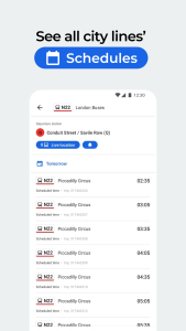 اسکرین شات 3 برنامه Moovit: Bus & Rail Timetables