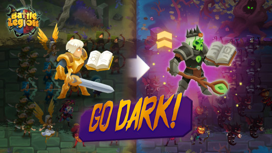 اسکرین شات 1 بازی Battle Legion: Mass Troops RPG