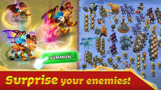 اسکرین شات 1 بازی Battle Legion: Mass Troops RPG