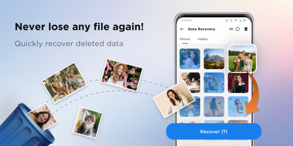 اسکرین شات برنامه Recover Deleted Photos 1