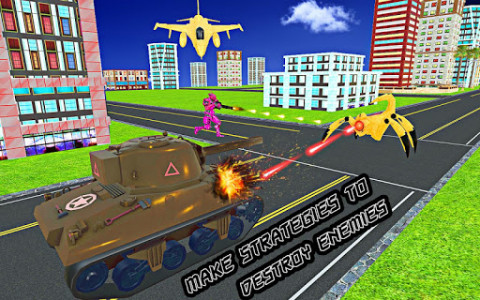 اسکرین شات بازی Multi Robot Transform Tank War 6