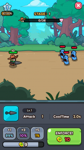 اسکرین شات 1 بازی Lucky Heroes! : Defense Game