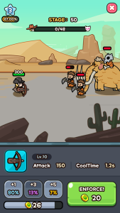 اسکرین شات 2 بازی Lucky Heroes! : Defense Game