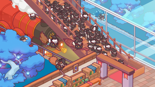 اسکرین شات 4 بازی Cat Magic School : Cute Tycoon