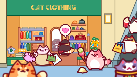 اسکرین شات 4 بازی Cat Mall: Idle Shopping Tycoon