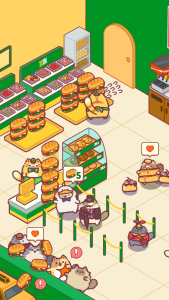 اسکرین شات 2 بازی Cat Snack Bar: Cute Food Games
