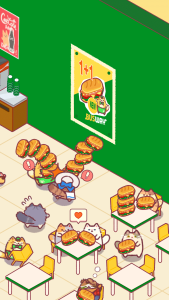 اسکرین شات 3 بازی Cat Snack Bar: Cute Food Games