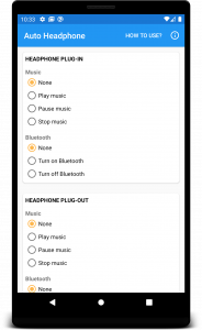 اسکرین شات 3 برنامه Auto Headphone