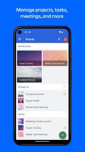 اسکرین شات 1 برنامه Trello: Manage Team Projects