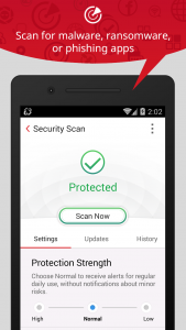 اسکرین شات برنامه Mobile Security & Antivirus 6