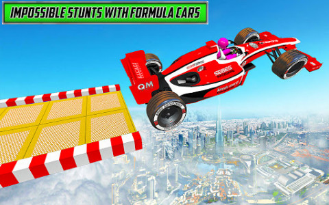 اسکرین شات بازی Gt Formula Car Racing Stunts : Impossible Tracks 7