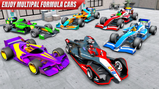 اسکرین شات 5 بازی Formula Car Racing 3d Games