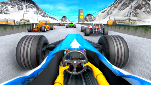 اسکرین شات 3 بازی Formula Car Racing 3d Games