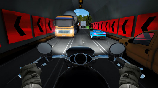 اسکرین شات بازی Highway Motorcycle: Bike Game 2
