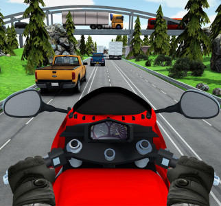 اسکرین شات بازی Highway Motorcycle: Bike Game 6