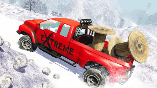اسکرین شات بازی Snow Truck Simulator: Off Road Monster Truck Games 2