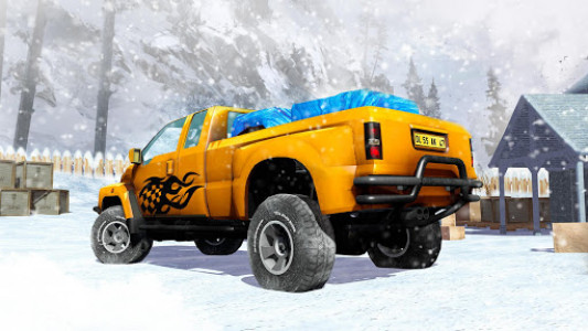 اسکرین شات بازی Snow Truck Simulator: Off Road Monster Truck Games 4