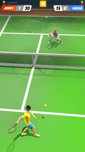 اسکرین شات بازی World Tennis Online 3D : Free Sports Games 2020 2
