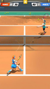 اسکرین شات بازی World Tennis Online 3D : Free Sports Games 2020 3