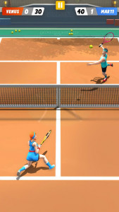 اسکرین شات بازی World Tennis Online 3D : Free Sports Games 2020 1