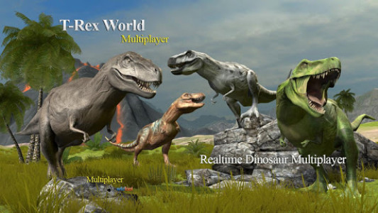 اسکرین شات بازی T-Rex World Multiplayer 1