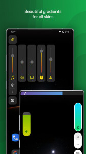 اسکرین شات برنامه Ultra Volume Control Styles 2