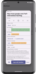 اسکرین شات 2 برنامه URLCheck